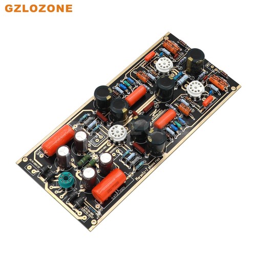 ZEROZONE A34 Tube MM RIAA Turntables M7 Phono Amplifier Board Base On Marantz 7 - Picture 2 of 3