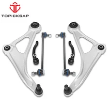 6pcs for 2013 2014 Nissan Altima Front Lower Control Arm Sway Bars Outer Tierods