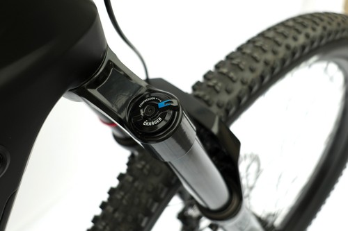 Bicicleta eléctrica Dengfu E82pro suspensión completa bicicleta de montaña EMTB Bafang M560 750W - Imagen 13 de 23