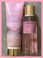NEW Victoria Secret BEACH CHILL 2 Piece Fragrance Mist  Lotion Limited Edition