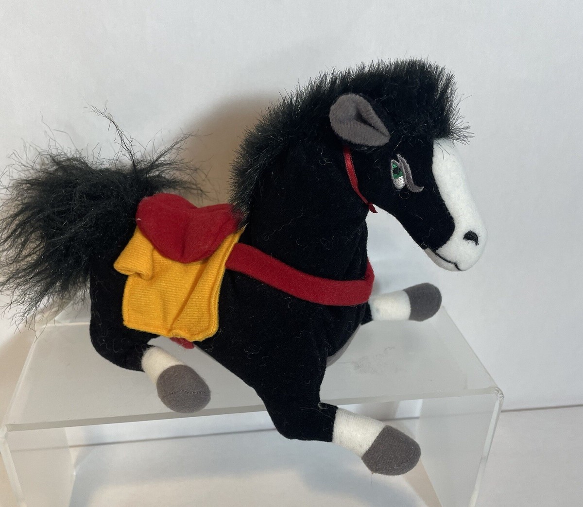 Disney - ディズニー【ムーラン】ぬいぐるみ　Khan Black Horse　46センチ ディズニー【ムーラン】ぬいぐるみ Khan Black Horse 46センチ