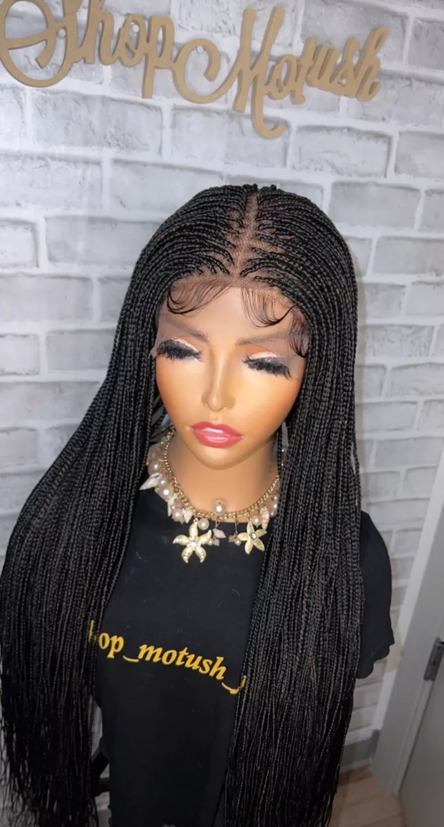 Small Size Knotless Box Braided Wig,Box Braid Wig, Knotless Braids,Lace  Braids