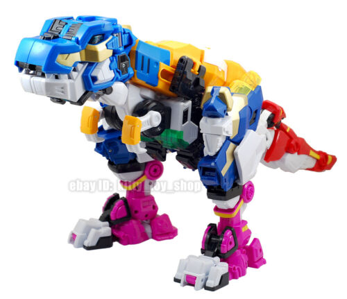 Figura Robot Dinosaurio Miniforce Super Dino Power 2 SUPER TYRAKING T-Rex Sin Caja - Imagen 3 de 11