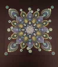 Hand Painted Mandala