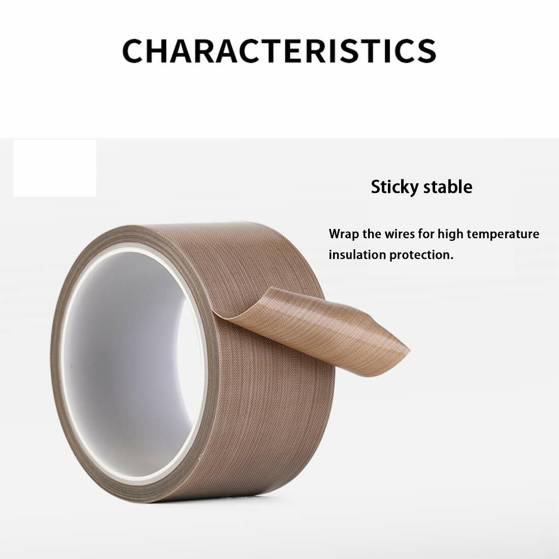 1/2 in x 36 Yard PTFE Adhesive Teflon Tape Fits Weston, Seal A Meal, FoodSaver eBay