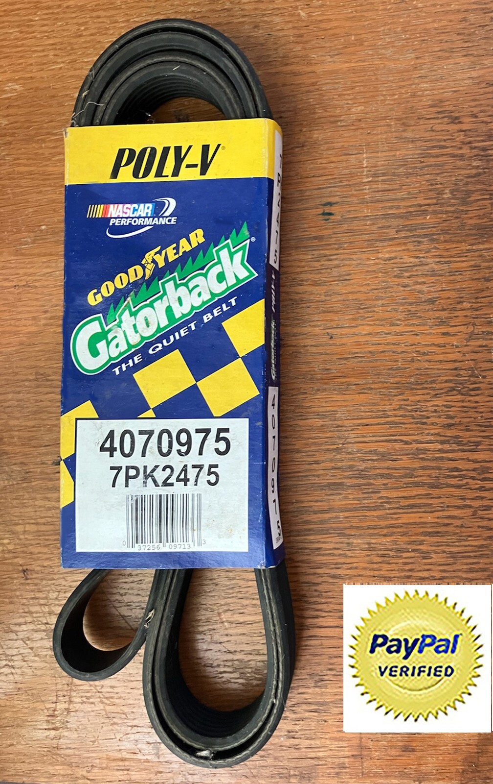 GOODYEAR Gatorback Serpentine Belt, One ₵ Shipping! eBay