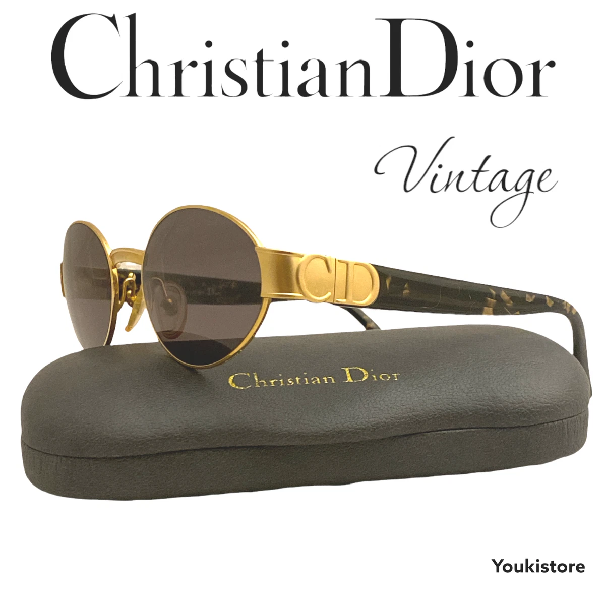 CHRISTIAN DIOR occhiali da sole 2910 42 RARE VINTAGE sunglasses M