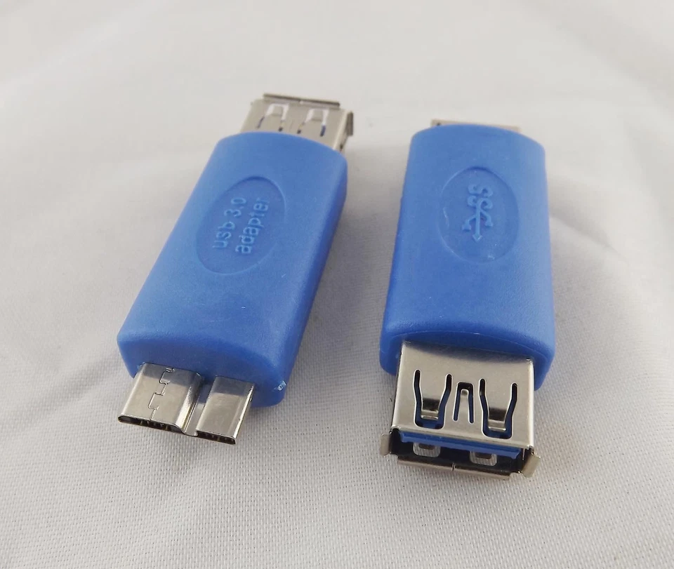 USB 3.0 Type A Female To Micro B Male PC Cable OTG Connector Converter Adapter - Image 3 of 4