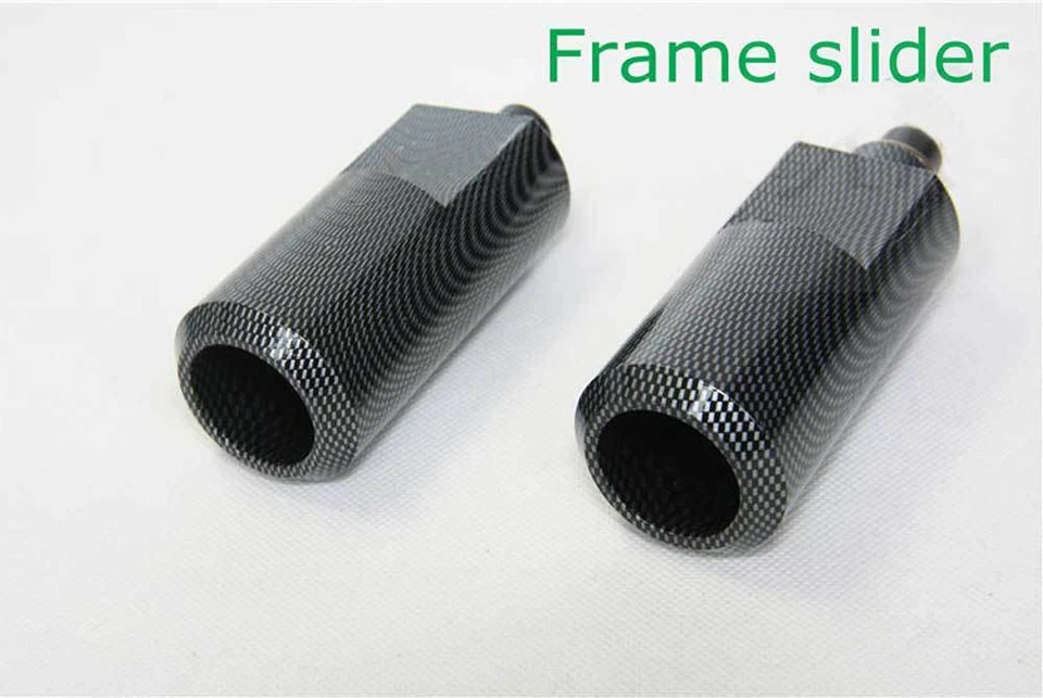 Para Yamaha quadro sem corte Slider Crash 2004 2005 2006 YZF R1 YZFR1 YZF-R1 carbono - Imagem 2 de 4