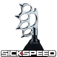 Chromechrome Spiked Shift Knob For Autoautomatic Knuckle Buster 10x1.25 K35