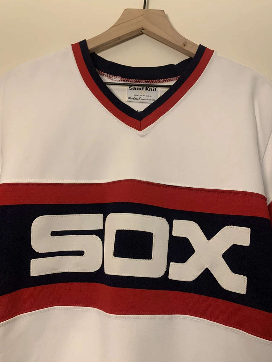 Chicago White Sox #29 Vintage 80s Sand Knit Authentic ProCut MLB Baseball  Jersey