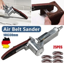 10 Mm Druckluft-Bandschleifer Finger-Power-Feile Mit 25-teiligem Schleifband DHL