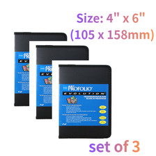 Itoya Art Profolio Evolution Presentation Book Size: 4 x 6 105 x15  set of 3