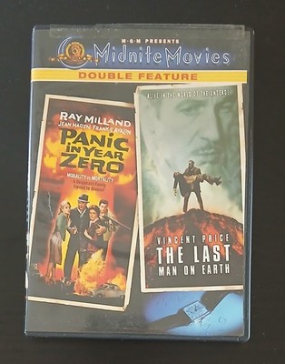 PANIC IN THE YEAR ZERO/THE LAST MAN ON EARTH DVD