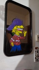 POP ART SIMPSON Specchio Parete Rettangolare Grande Camera Soggiorno Shabby Chic