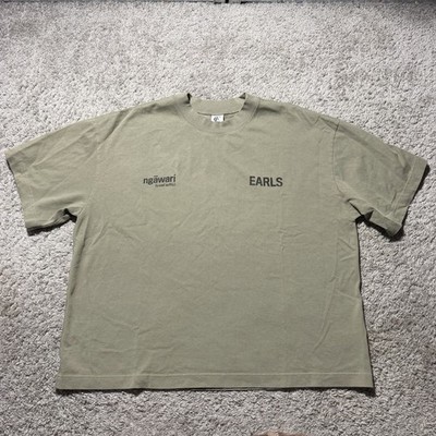 Earls Collection T Shirt Mens 2XL Boxy Short Sleeve Crew Neck Casual Cotton