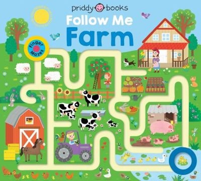 Maze Book: Follow Me Farm Board Books Roger Priddy