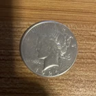 1923 $1 Peace Dollar  A U Condition