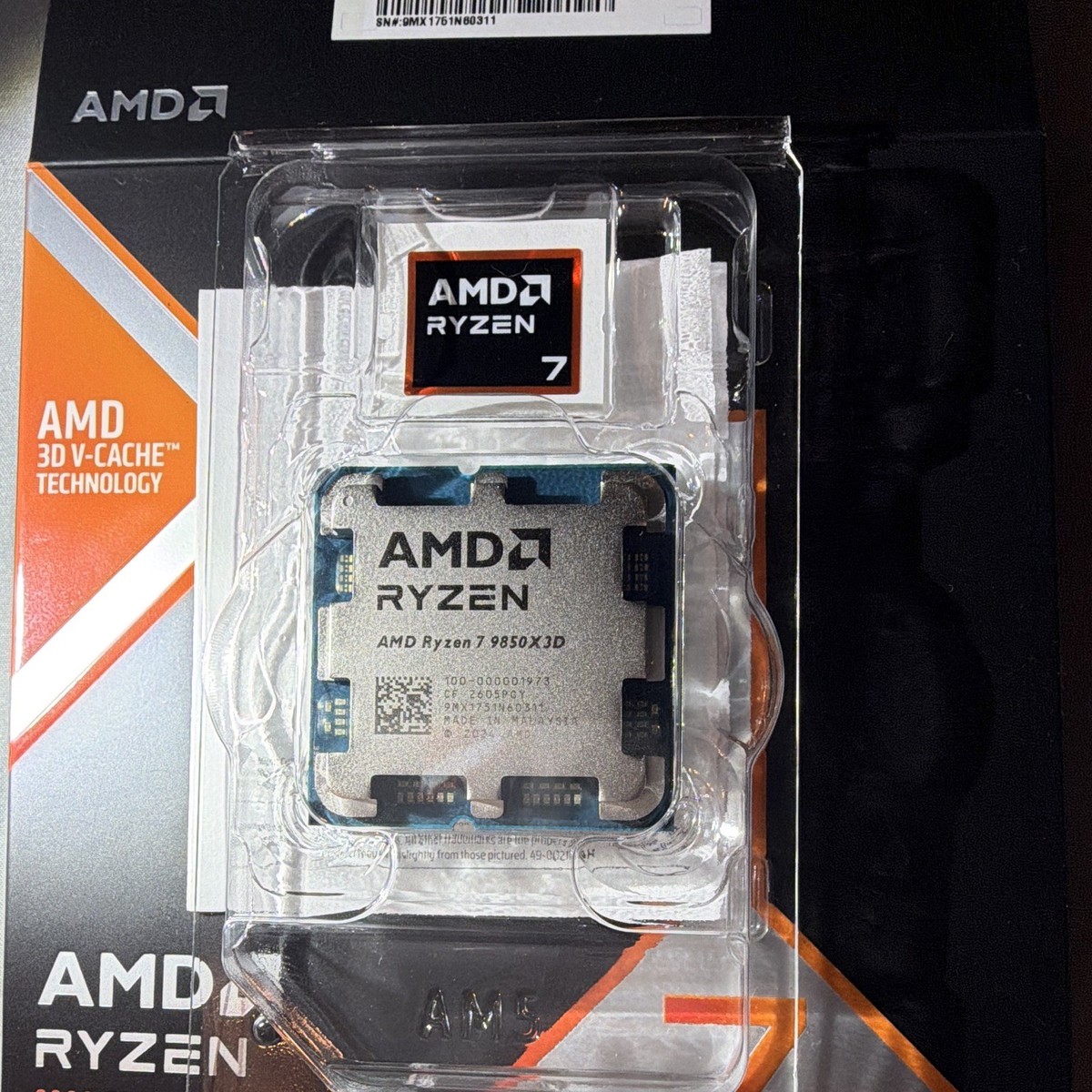 AMD Ryzen 9 9950X3D 16 Core 4.30GHz OC AM5 Boxed Processor