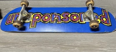 BLIND  Skateboard  Deck w/ Mongoose Trucks -Spitfire Wheels- Retro USED Board