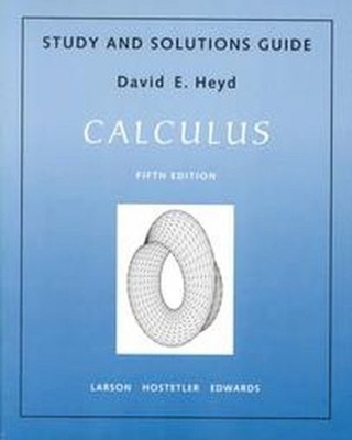 Calculus Study and Solutions Guide, Fifth Edition - Paperback - VERY GOOD