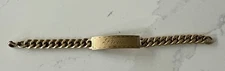 Vintage 7.5” 1972 Elco Identification Bracelet “STEVE” 12k 1/20 GF