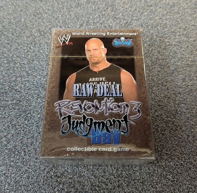 Raw Deal CCG STONE COLD Factory Sealed Starter Deck 2007 WWE