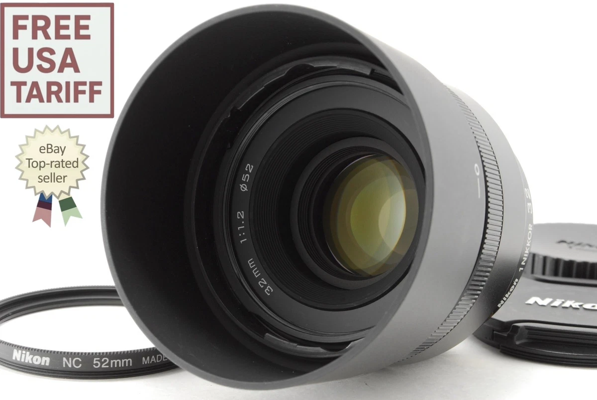 Nikon 1 NIKKOR 32mm Focal f/1.2 Camera Lenses for sale - eBay