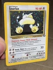 1999 Pokemon Snorlax Holo 11/64 LP