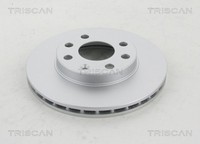 2X Bremsscheibe Coated Triscan 8120 24101C FüR Daewoo Opel Astra Caravan T92 CC