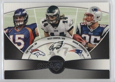 2010 Topps Prime - Tim Tebow  Riley Cooper  Aaron Hernandez  - Rookie RC 3Q-2