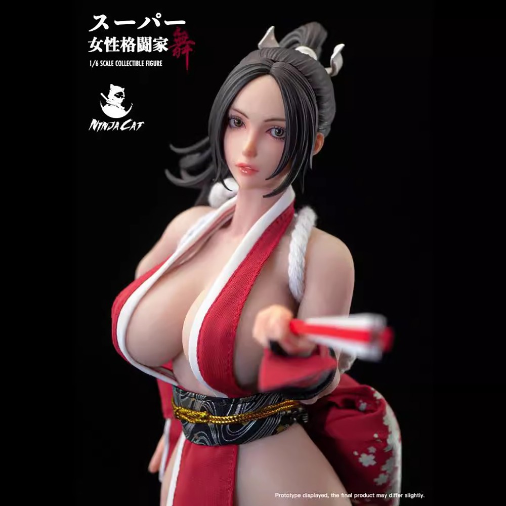 Ninja Cat 1/6スケールフィギュア New NINJA CAT N001 1/6 Female Fighter Cosplay Action Figure Pre