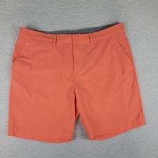 Adidas Shorts Mens 36 Orange 8 Inseam Hybrid ...