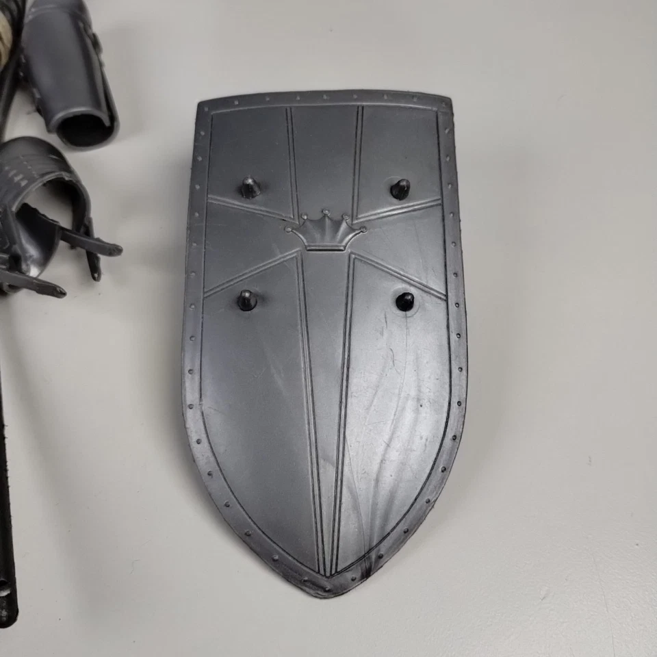 Louis Marx Sir Stuart Plata Noble Caballero Armadura Accesorios De Colección Foto 2 de 4