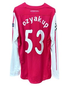 MAGLIA ARSENAL OZYAKUP MATCH WORN INDOSSATA SHIRT JERSEY CAMISETA 2011/2012