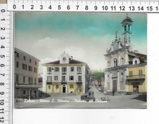 43 - CALUSO - PIAZZA C. UBERTINI - TOWN HALL - POSTCARD -