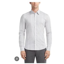 Calvin Klein NEW Mens Wrinkle Resistant Stretch Button Down Shirt Slim Fit 2XL