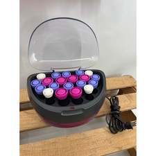 Remington H5600 Ionic Conditioning Hair Setter 20 Velvet Rollers Purple Pink