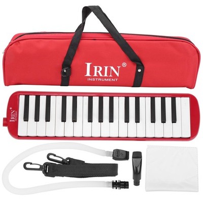 IRIN Melodica 32 Tasten Windinstrument, ideal für Anfänger, inkl. PraxisTasch...
