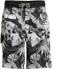 Hawaiian Swim Trunks Board Shorts Stretch 9 Inseam Men's Size 32-34 UPF 50 NEW