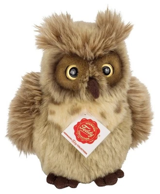 Búho Real Enjambre Bebé Teddy Hermann Peluche Suave Ave 17cm 94163-N - Imagen 1 de 4