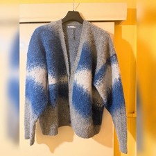 Zara Strickjacke aus gebürstetem Jacquard