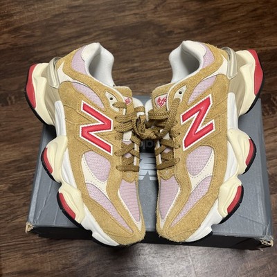 New Balance 9060 Beige Pink Sneakers Women s Size 7.5 Kids Size 6 New With Box