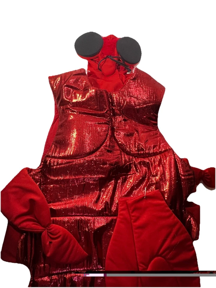 Forum Novelties Men's Craw Daddy Crab Lobster Mascot Costume - Image 3 of 4