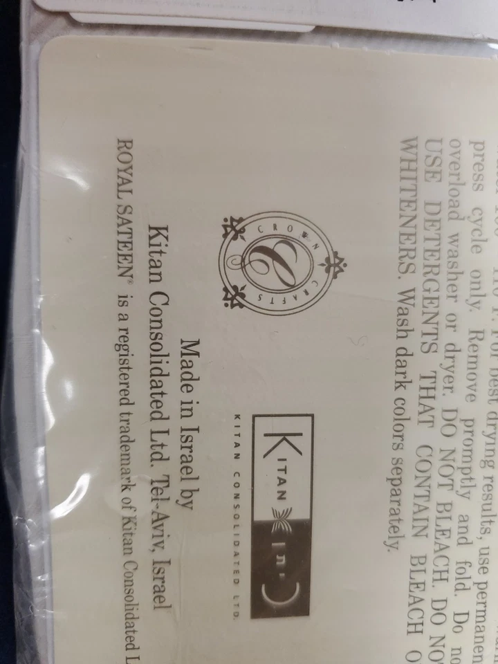 Nueva Sábana Ajustable Royal Sateen 270 DOBLE Luminesse 100% Algodón Egipcio Rayas Foto 4 de 4