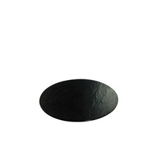 Slate / Granite Reversible Melamine Serving Platter For Bar 33Cm Round Pack Of 1