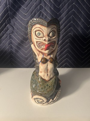 Mermaid Shima Ceramics Tiki Style Mug 2016 Port Costa