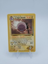 Lt. Surge's Electrode 52/132 Uncommon Gym Challenge Pokemon on eBay