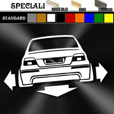 Autocollant Tuning BMW MINI Cooper S | Sticker Décalque Down-out Dub Prés-paziato