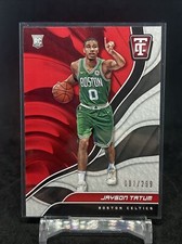 JAYSON TATUM 2017 PANINI TOTALLY CERTIFIED SP RED ROOKIE RC /299 card 103